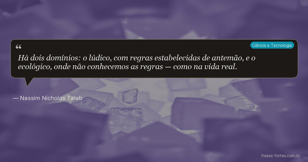 Frase de Nassim Nicholas Taleb