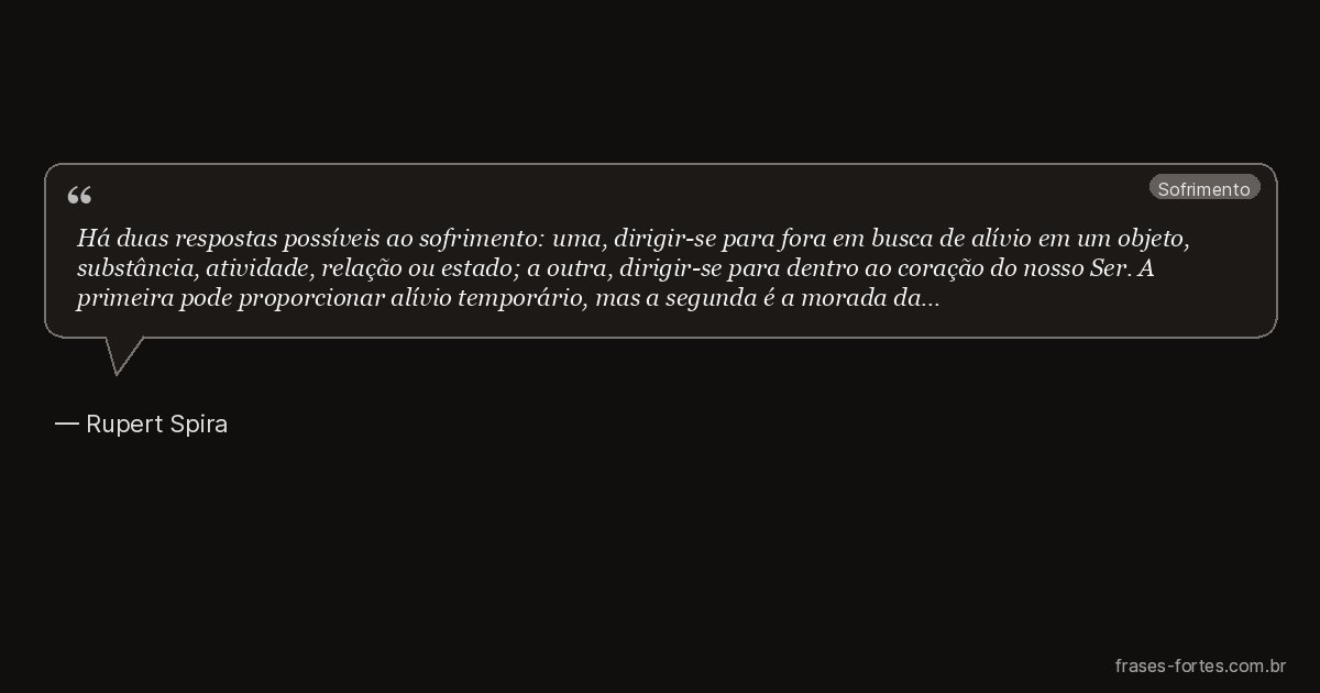 Frase de Rupert Spira
