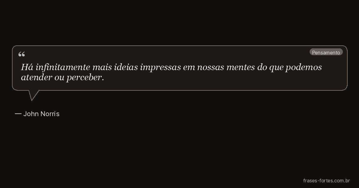 Frase de John Norris