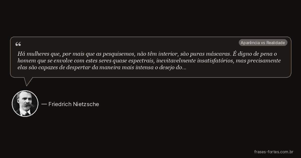 Frase de Friedrich Nietzsche