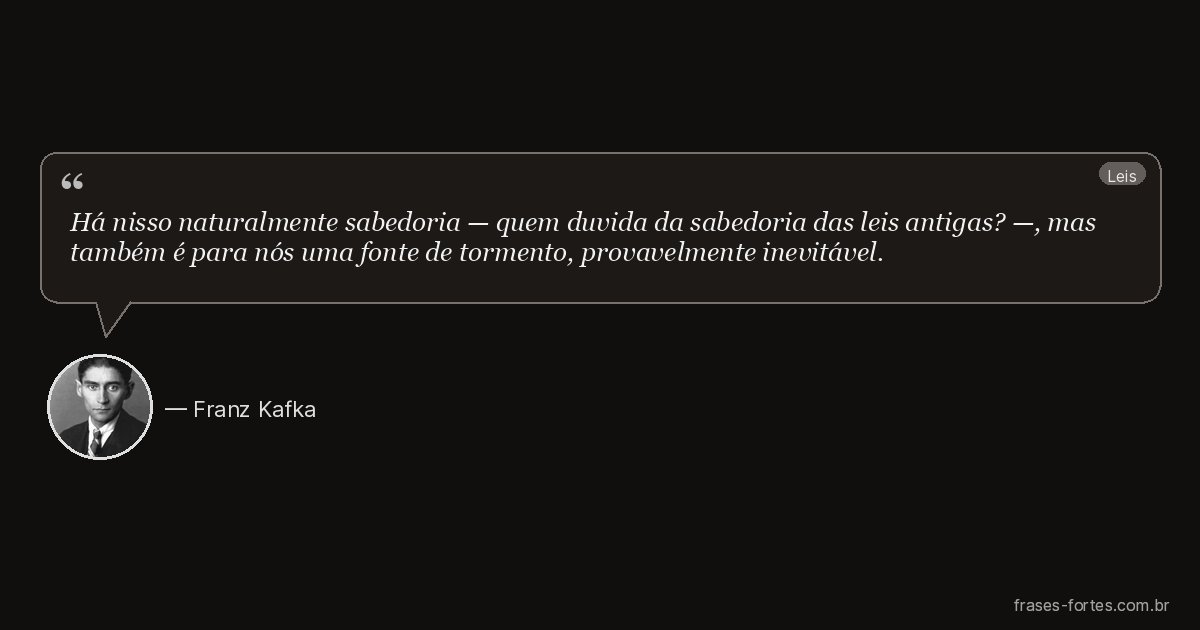 Frase de Franz Kafka