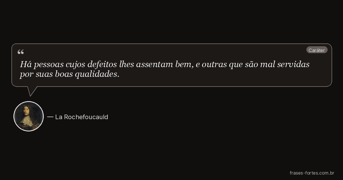 Frase de La Rochefoucauld