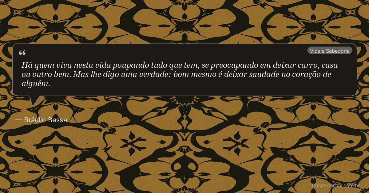 Frase de Bráulio Bessa