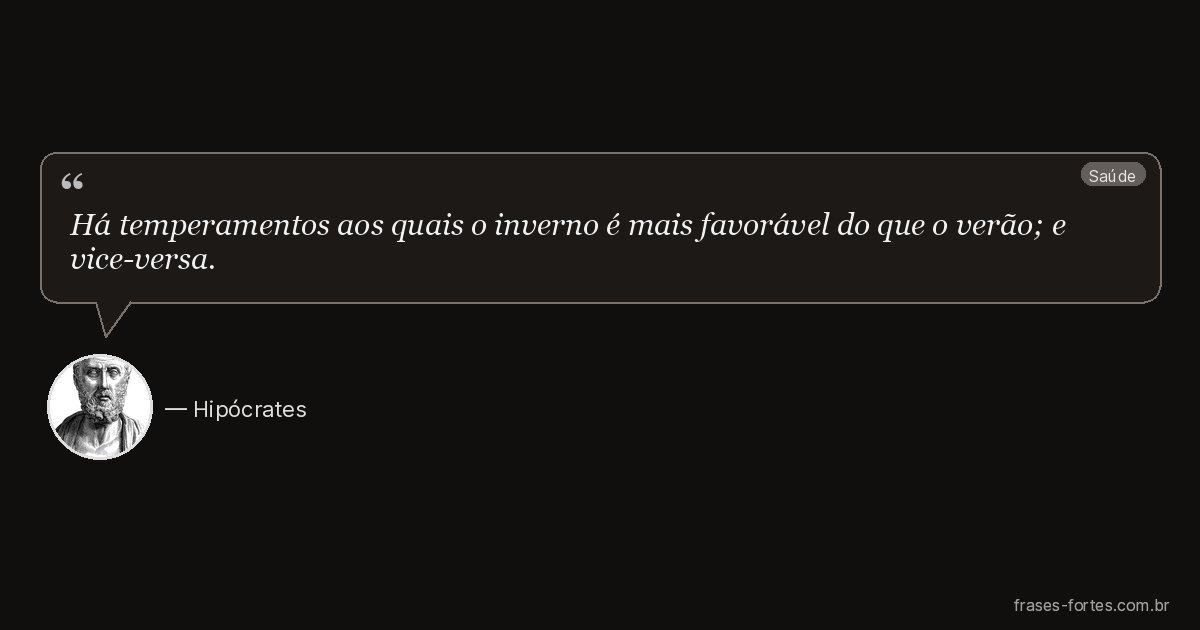 Frase de Hipócrates