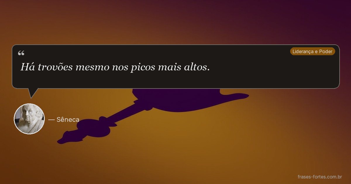Frase de Sêneca