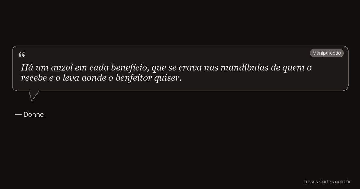 Frase de Donne