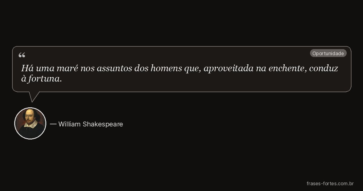 Frase de William Shakespeare