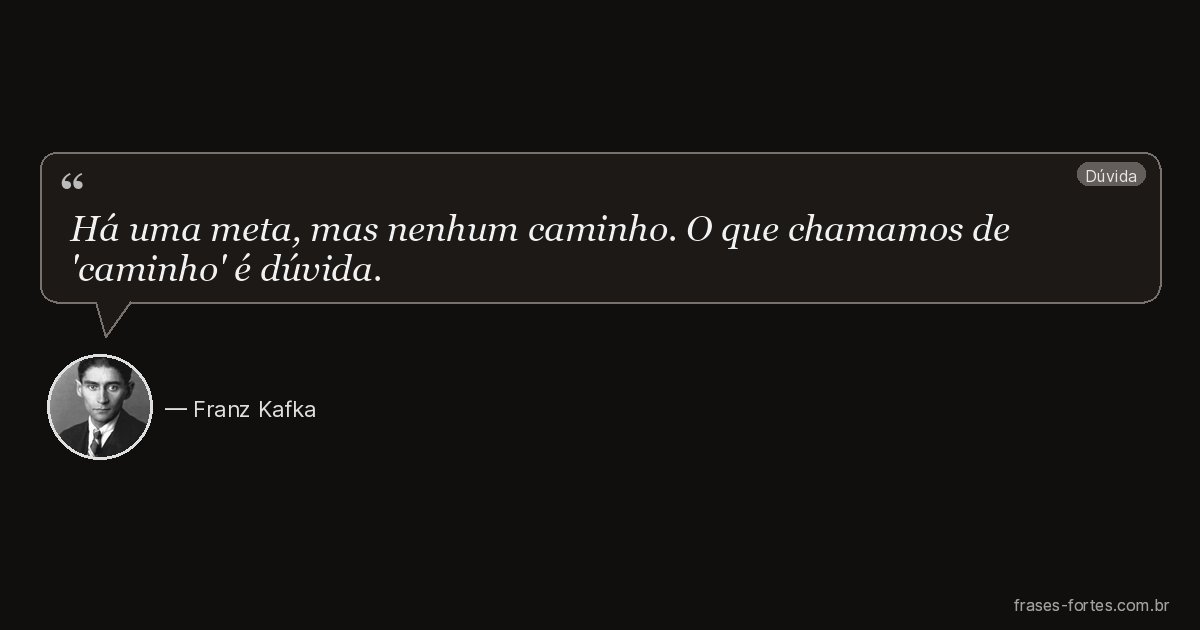 Frase de Franz Kafka