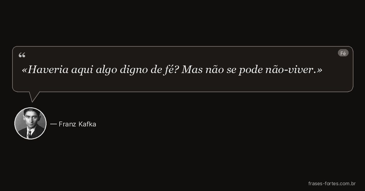 Frase de Franz Kafka