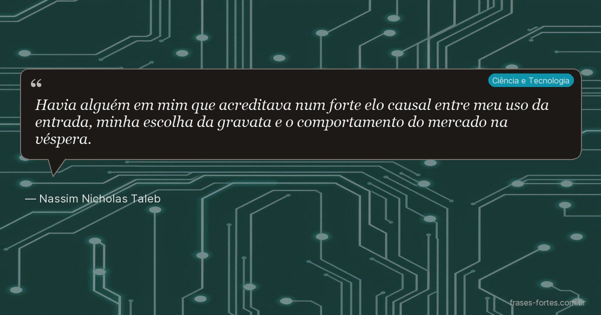 Frase de Nassim Nicholas Taleb