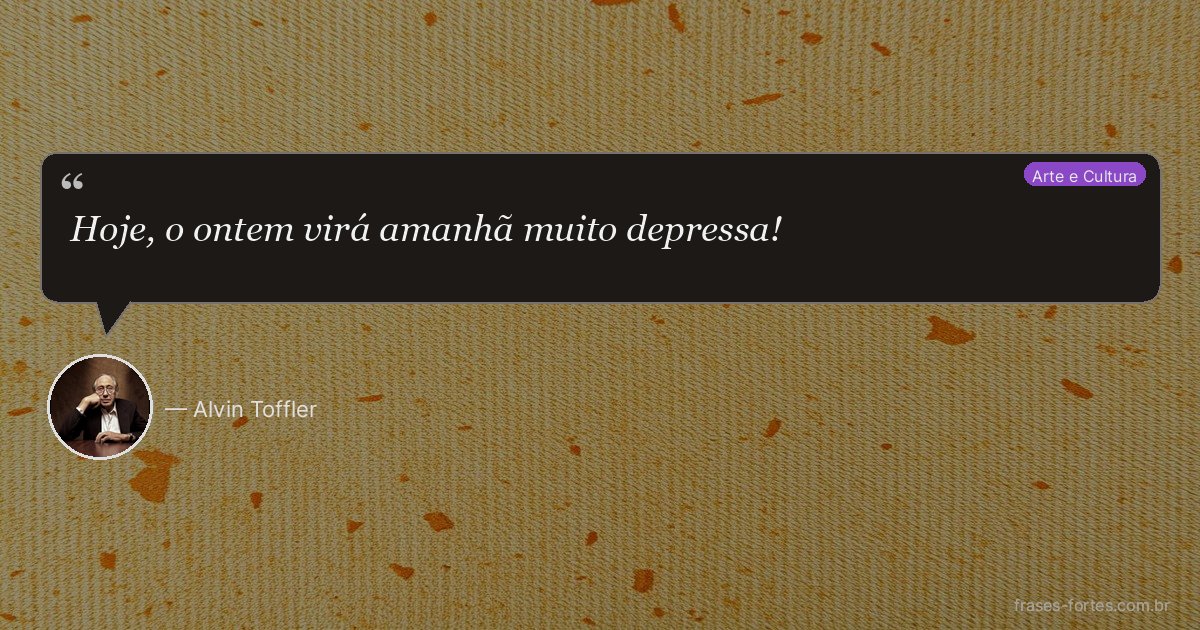 Frase de Alvin Toffler