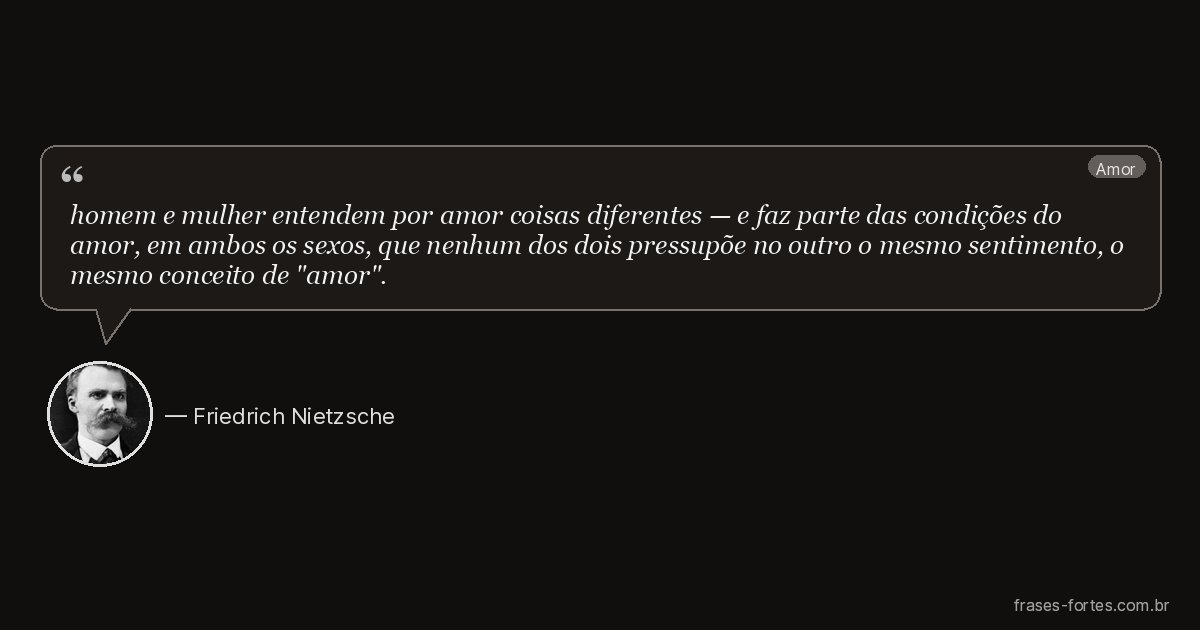 Frase de Friedrich Nietzsche