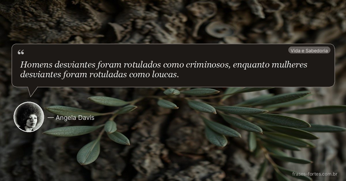 Frase de Angela Davis