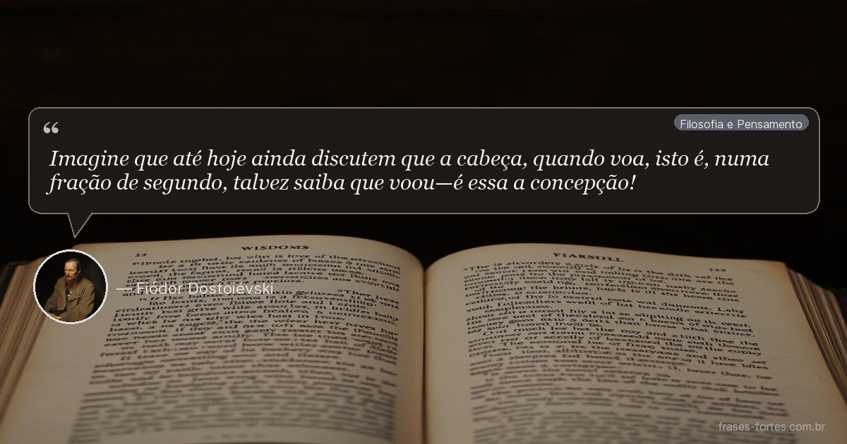 Frase de Fiódor Dostoiévski