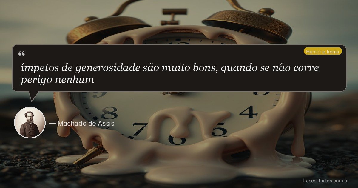 Frase de Machado de Assis