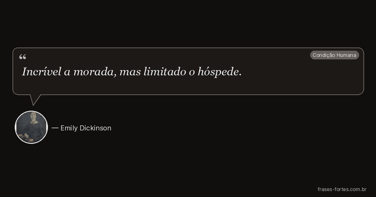 Frase de Emily Dickinson