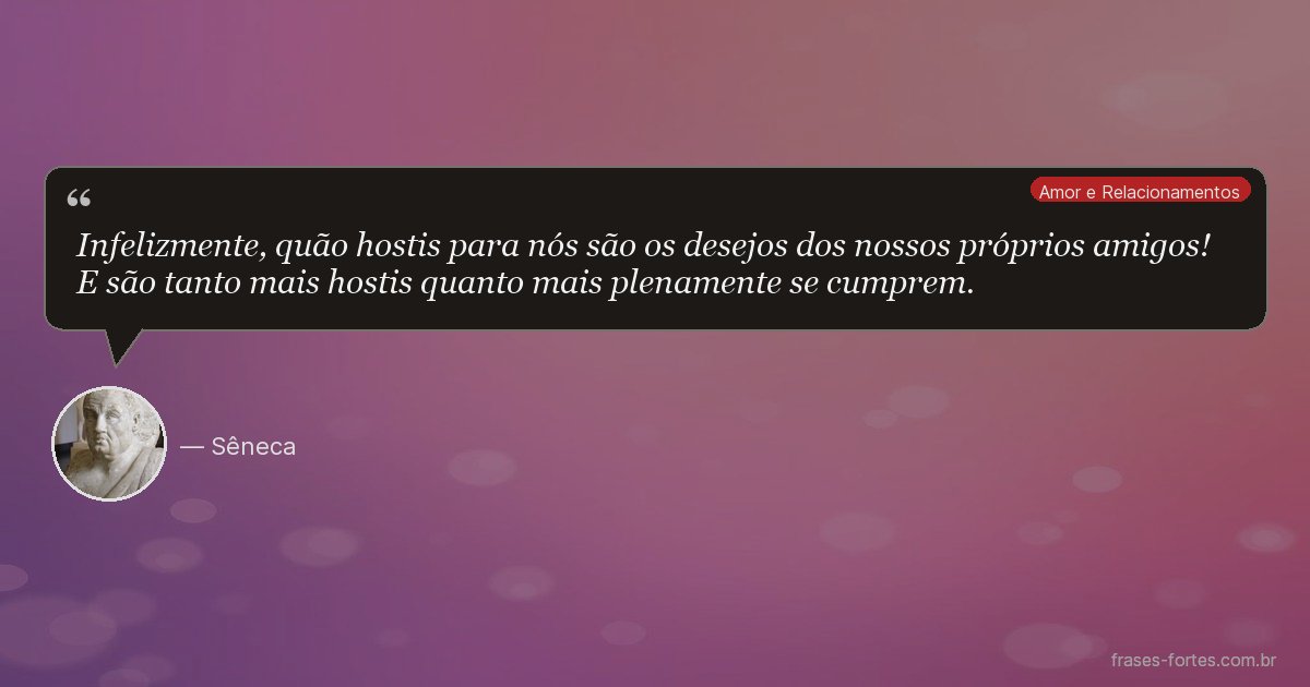 Frase de Sêneca