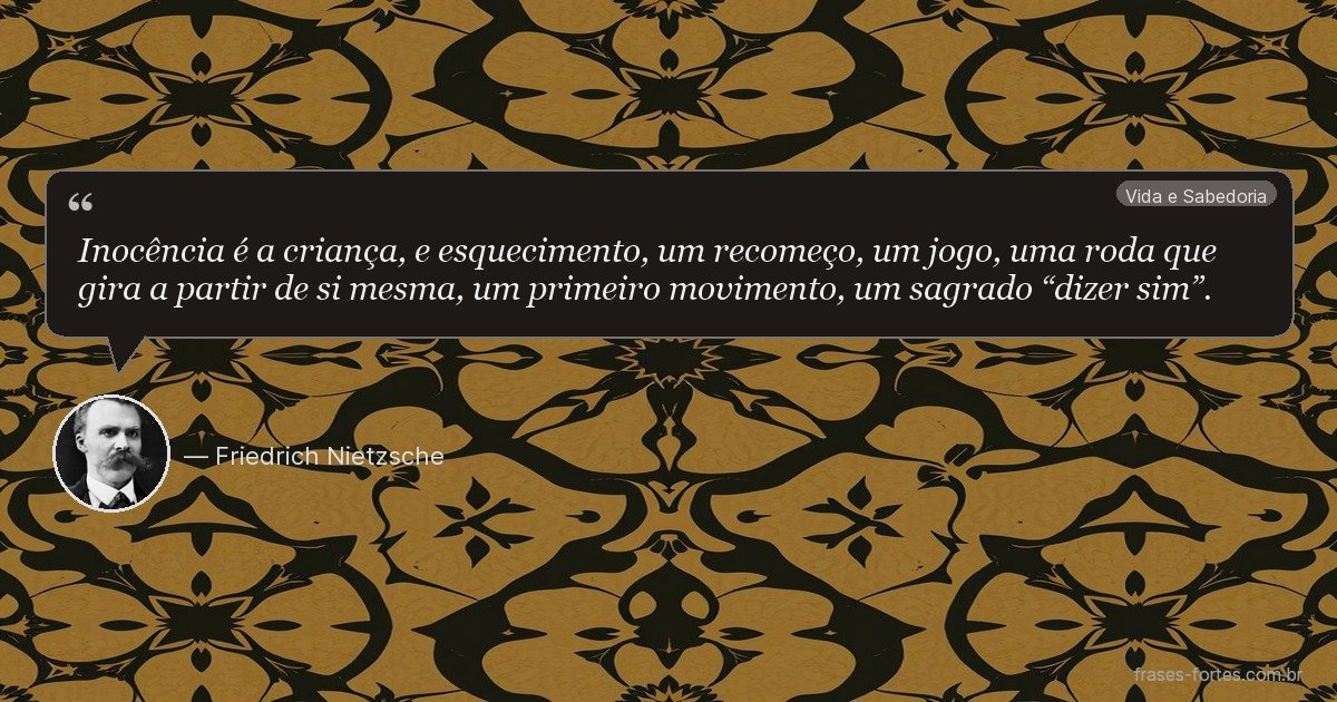 Frase de Friedrich Nietzsche