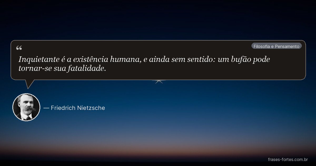 Frase de Friedrich Nietzsche