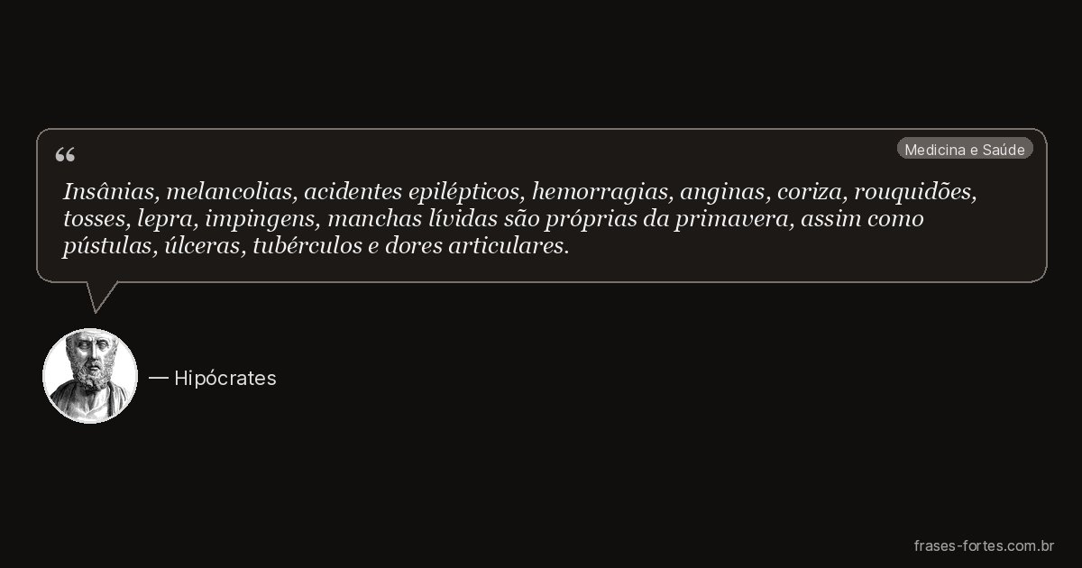 Frase de Hipócrates
