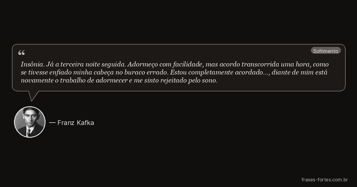 Frase de Franz Kafka