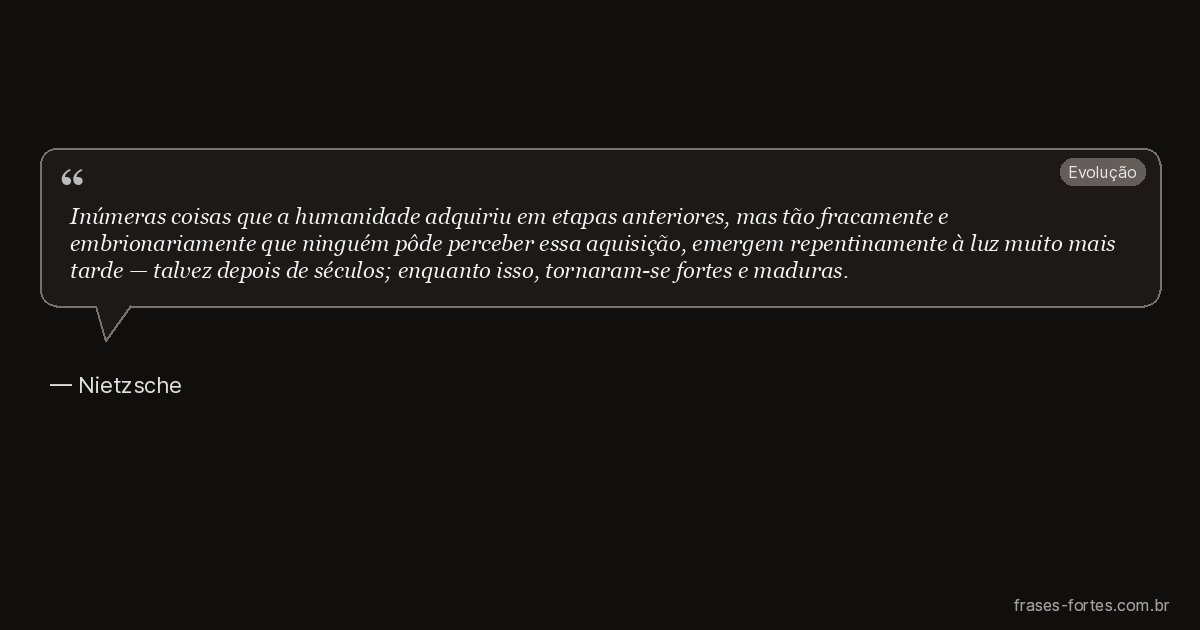 Frase de Nietzsche