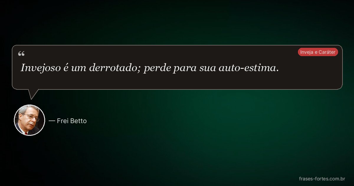 Frase de Frei Betto