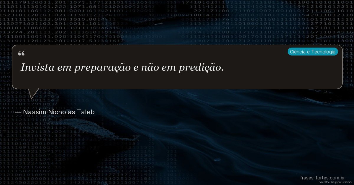 Frase de Nassim Nicholas Taleb