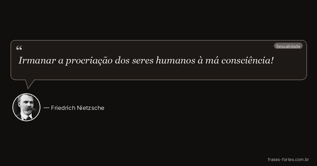 Frase de Friedrich Nietzsche