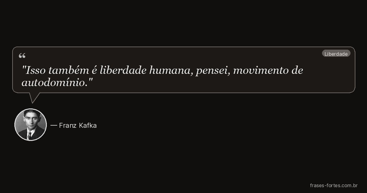 Frase de Franz Kafka