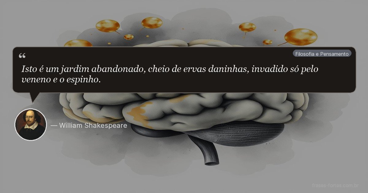 Frase de William Shakespeare