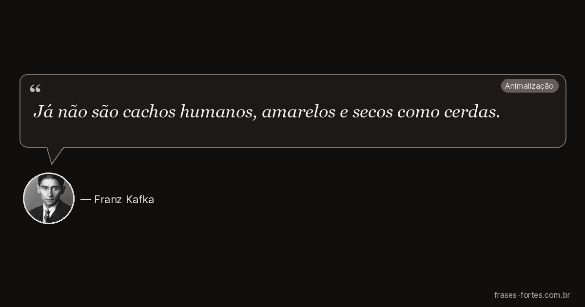 Frase de Franz Kafka