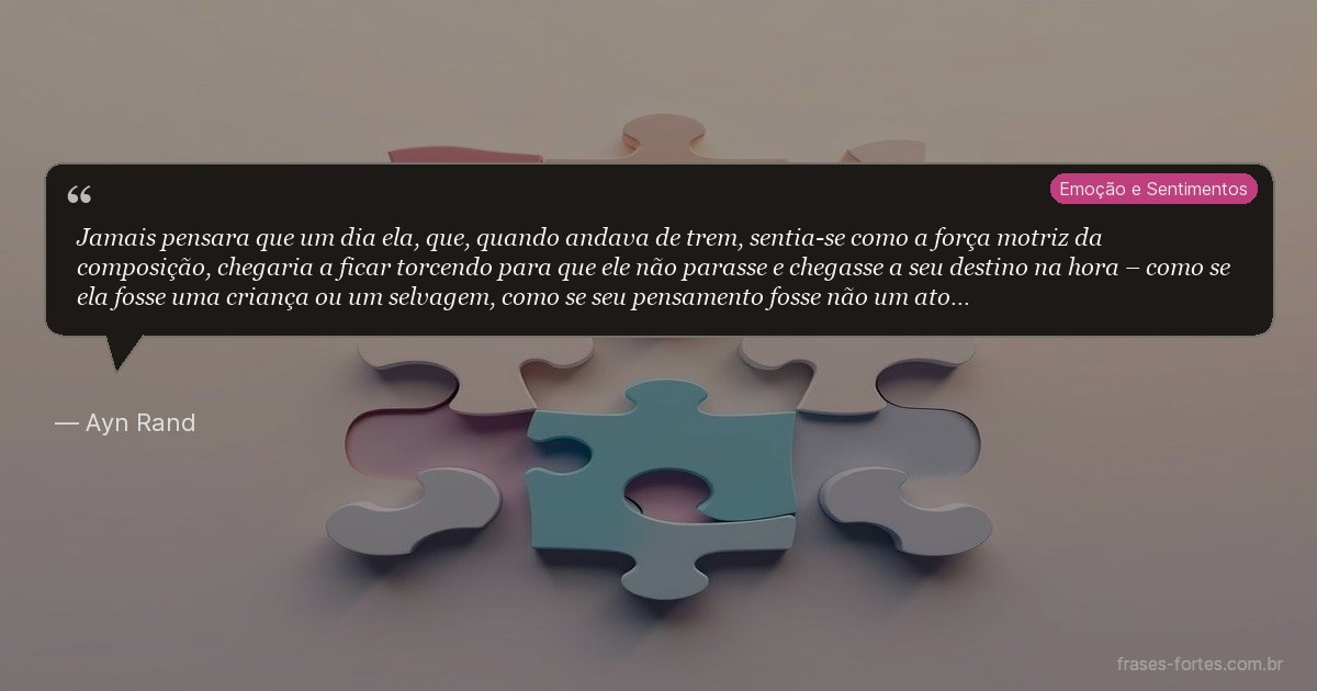 Frase de Ayn Rand
