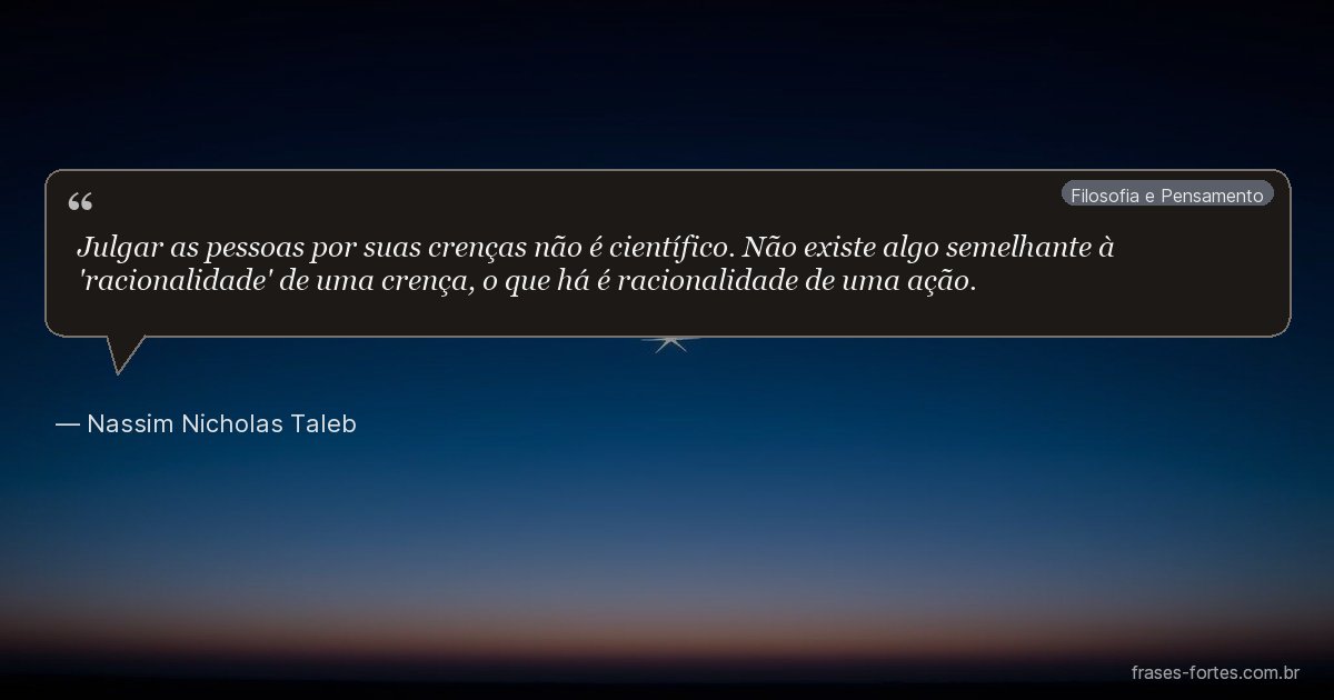 Frase de Nassim Nicholas Taleb