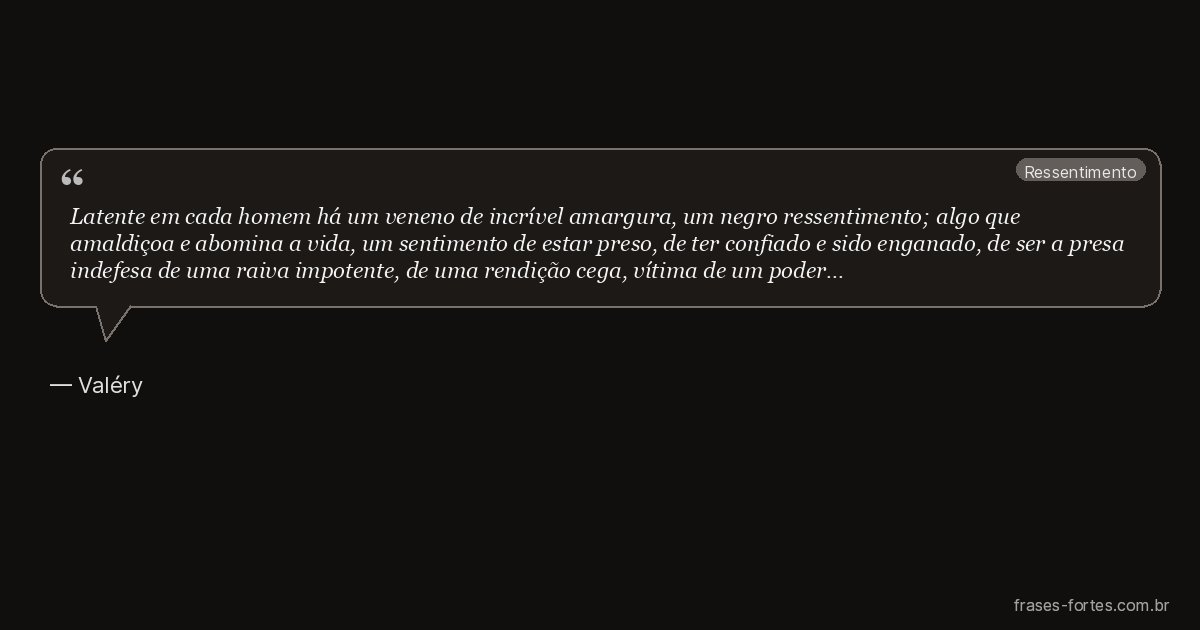 Frase de Valéry