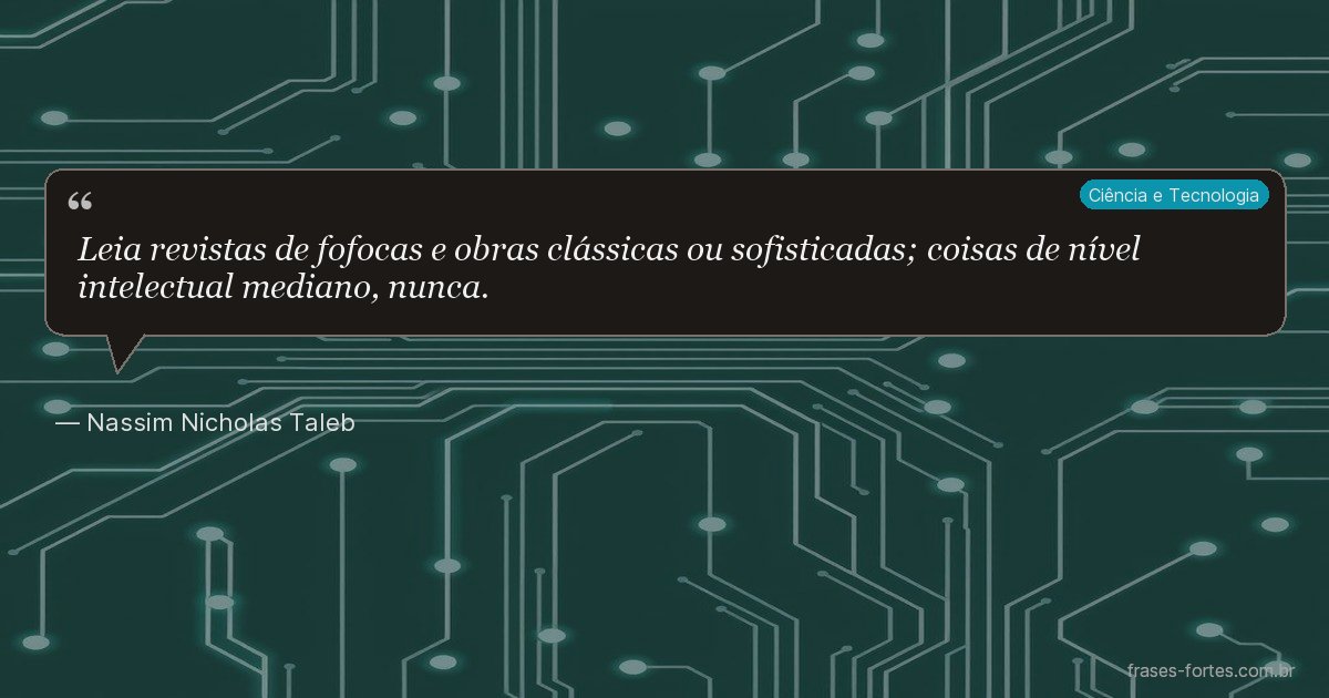 Frase de Nassim Nicholas Taleb