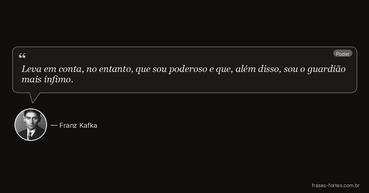 Frase de Franz Kafka