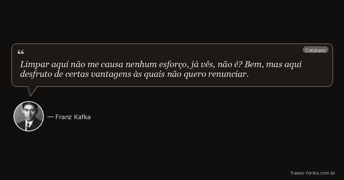 Frase de Franz Kafka