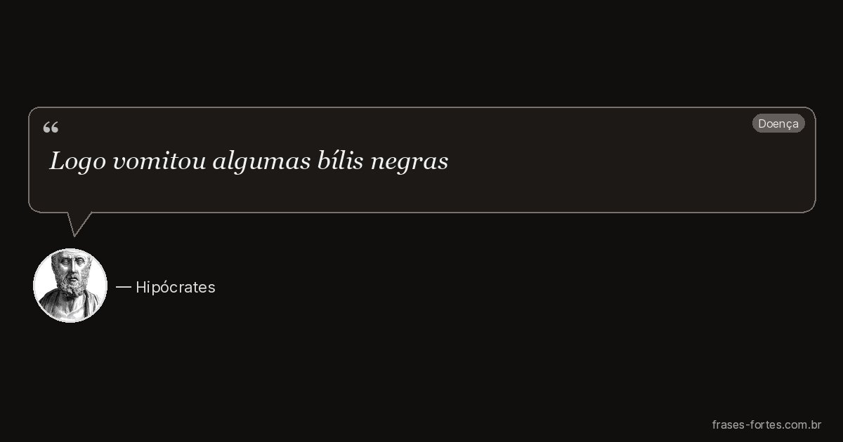 Frase de Hipócrates