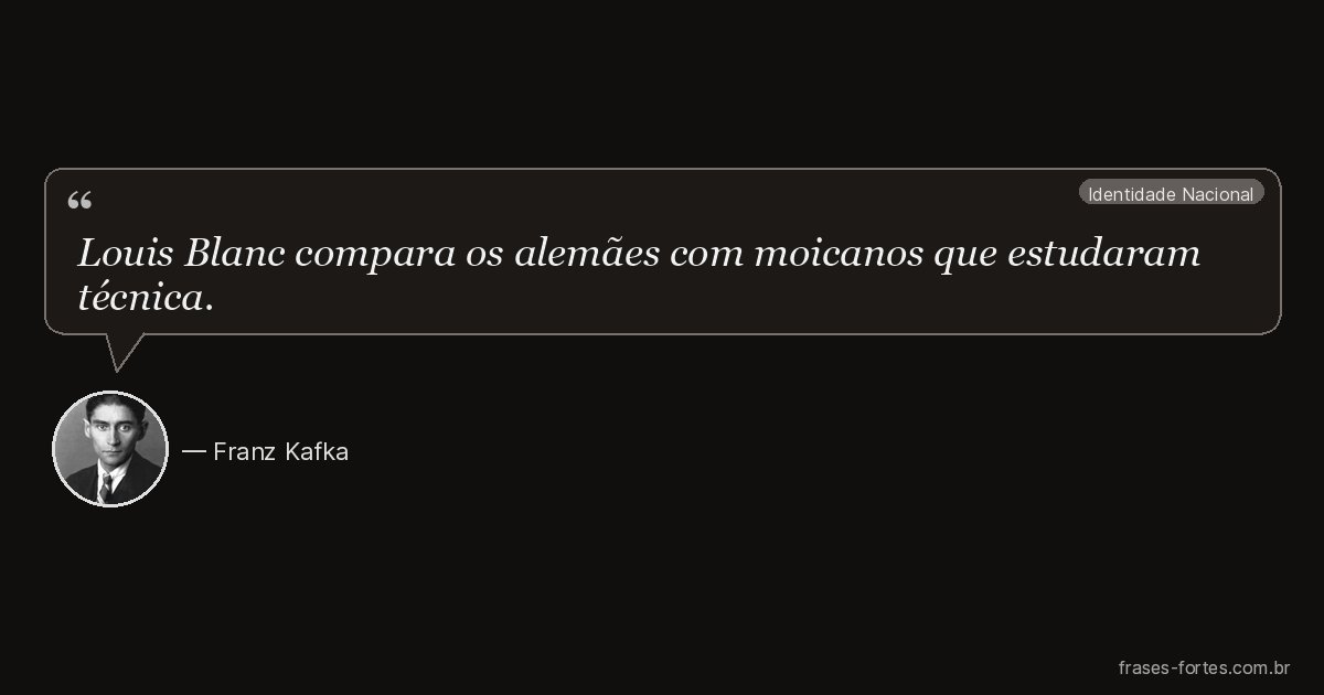 Frase de Franz Kafka