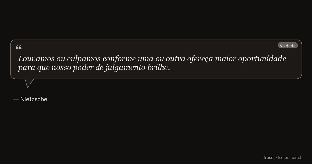 Frase de Nietzsche