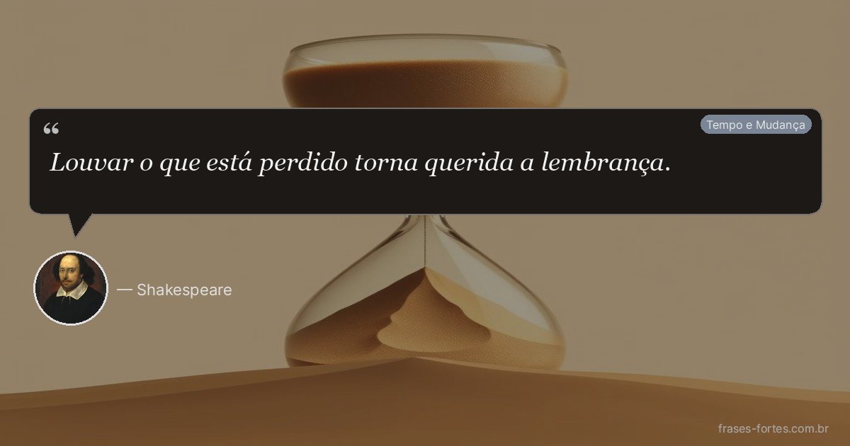 Frase de Shakespeare