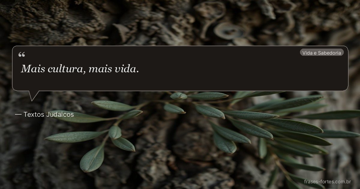 Frase de Textos Judaicos