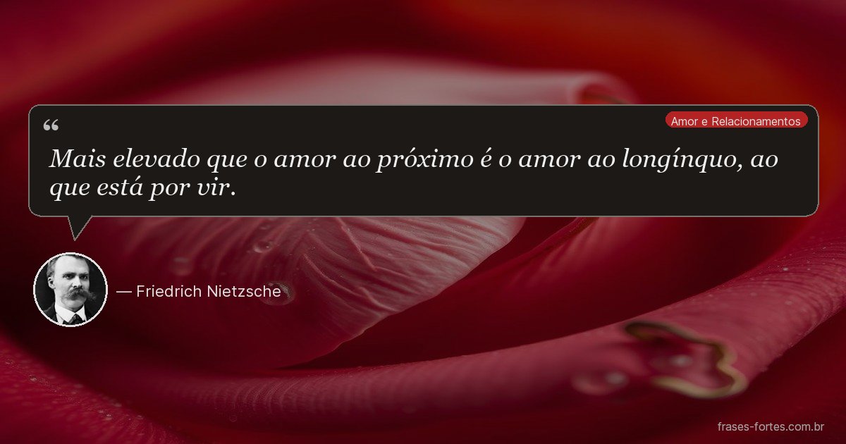 Frase de Friedrich Nietzsche