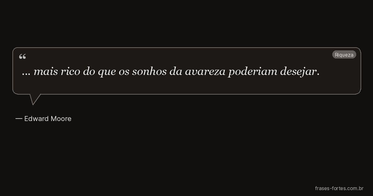 Frase de Edward Moore