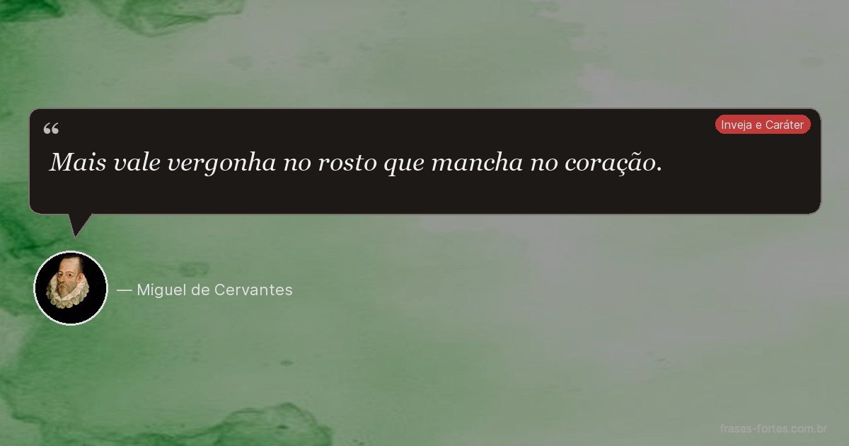 Frase de Miguel de Cervantes