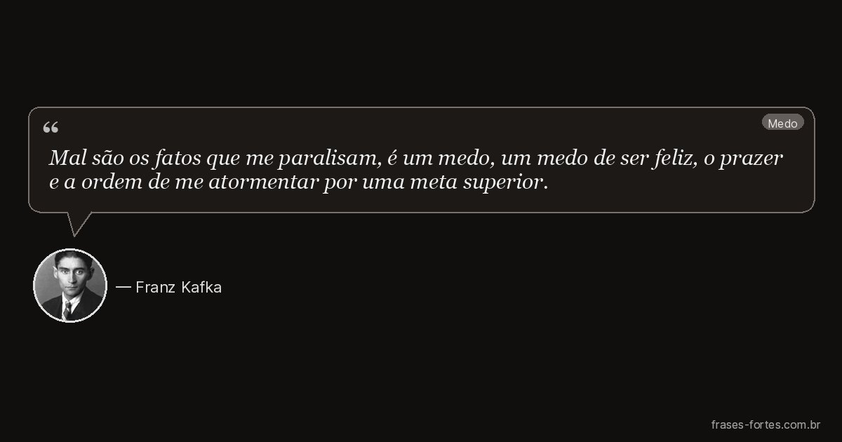 Frase de Franz Kafka