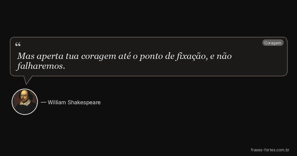 Frase de William Shakespeare