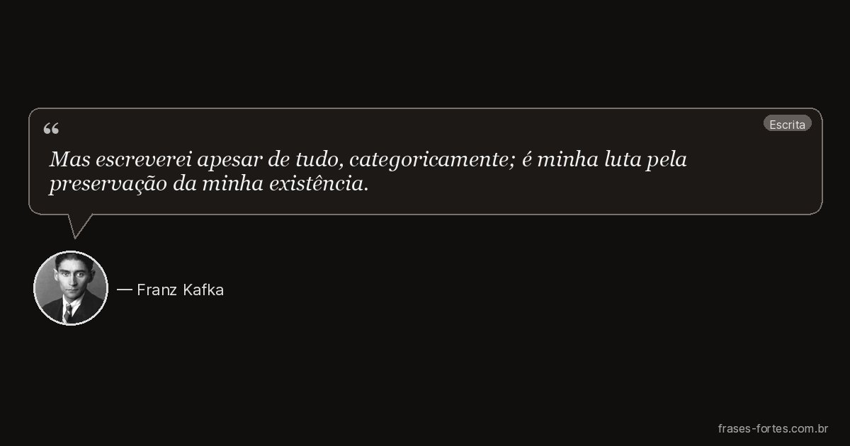 Frase de Franz Kafka