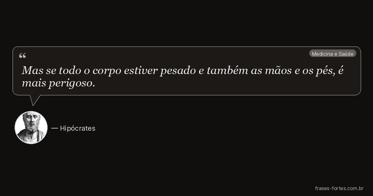 Frase de Hipócrates